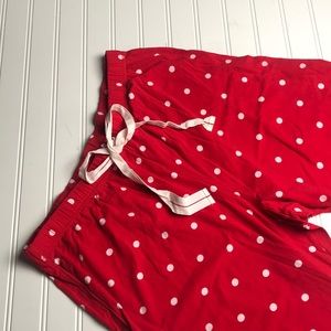Red PJ pants